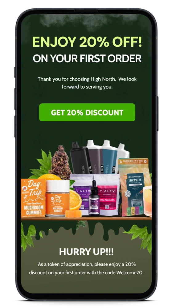 Highnorth CBD Email campaigns