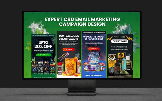 CBD Email Marketing Campaign Design